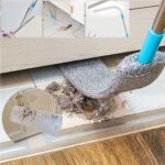 Mop Flexibil pentru curatarea Spatiilor inguste, Indepartarea Prafului, Maner Telescopic Extensibil, Contine Laveta Microfibra de Rezerva – Curatare sub Electrocasnice Mari, Canapele, Mobilier - imagine 2