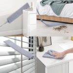 Mop Flexibil pentru curatarea Spatiilor inguste, Indepartarea Prafului, Maner Telescopic Extensibil, Contine Laveta Microfibra de Rezerva – Curatare sub Electrocasnice Mari, Canapele, Mobilier - imagine 5