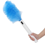 Perie de praf electrica, rotire 360°, telescopica, fara baterii, antistatic – perfect pentru casa si masina