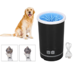 Dispozitiv automat pentru spalat labute animale de companie, talie mica, medie si mare, portabil, rotire 360°, reincarcabil USB - imagine 4