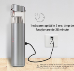 Aspirator auto portabil, cu acumulator 3 in 1, Pentru uz casnic sau Auto, Wireless, Putere 75W, 6500 PA, Functie Suflare, Functie Aspirare, Functie de Pompa de vid, incarcare Type-C, filtru Hepa, 8 accesorii incluse - imagine 5