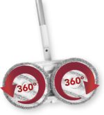 Mop Electric Rotativ, Fara Fir, cu Jet de Apa si Lavete de Microfibra, Functie Pulverizare Apa, Functie Auto-Curatare si Auto-Uscare, 120rpm, Baterie Reincarcabila, 2500 mAh, Autonomie 45 min, Capacitate Rezervor 200ml, Galeata Curatare Inclusa - imagine 13