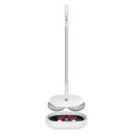 Mop Electric Rotativ, Fara Fir, cu Jet de Apa si Lavete de Microfibra, Functie Pulverizare Apa, Functie Auto-Curatare si Auto-Uscare, 120rpm, Baterie Reincarcabila, 2500 mAh, Autonomie 45 min, Capacitate Rezervor 200ml, Galeata Curatare Inclusa