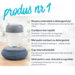 Set Curățare Bucătărie 6 în 1 – Vase, Rosturi, Capace & Suprafețe - imagine 2