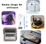 Kit Complet Anti-Praf pentru Mașină și Casă – Aspirator Portabil + Perii Detailing - imagine 7