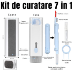Kit Complet Anti-Praf pentru Mașină și Casă – Aspirator Portabil + Perii Detailing - imagine 8